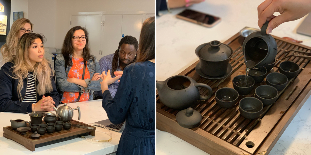 chinese tea tasting