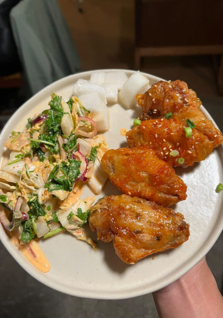 korean cooking class featuring korean fried chicken