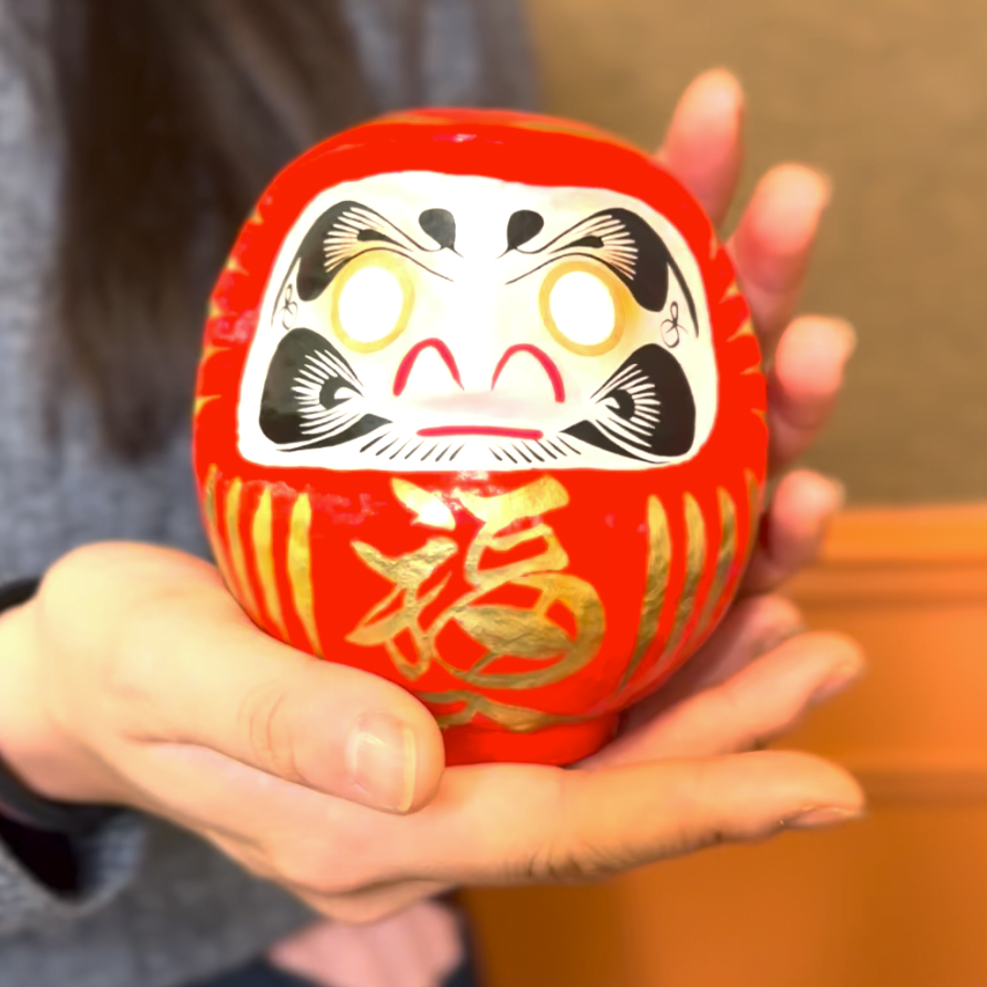 New year term daruma welcome party and school open day