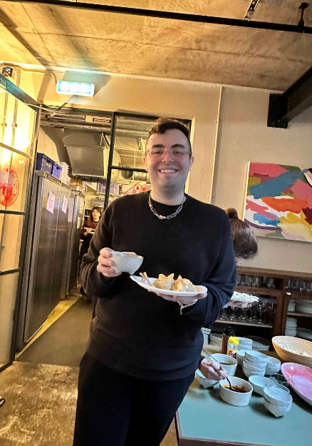 dumpling making class to make delicious unlimited dumplings for team building event at dear asia london