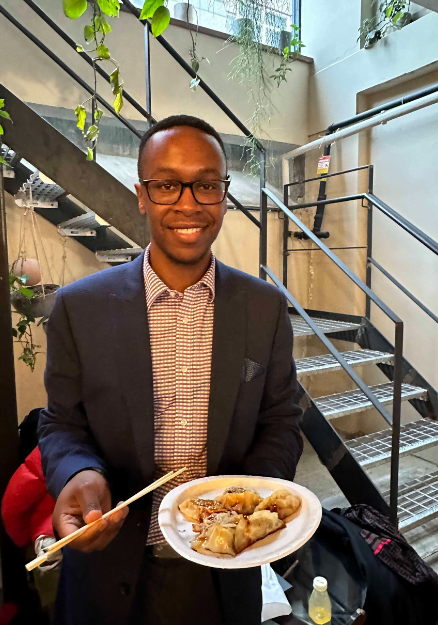 dumpling making class to make delicious unlimited dumplings for team building event at dear asia london