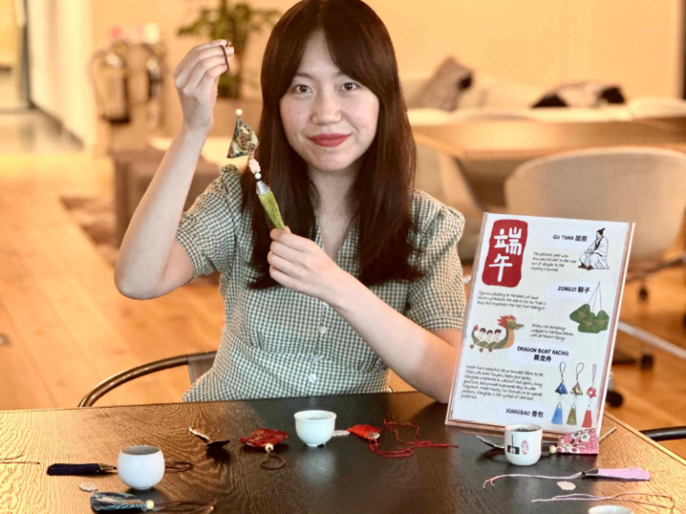 Perfume pouches making workshop