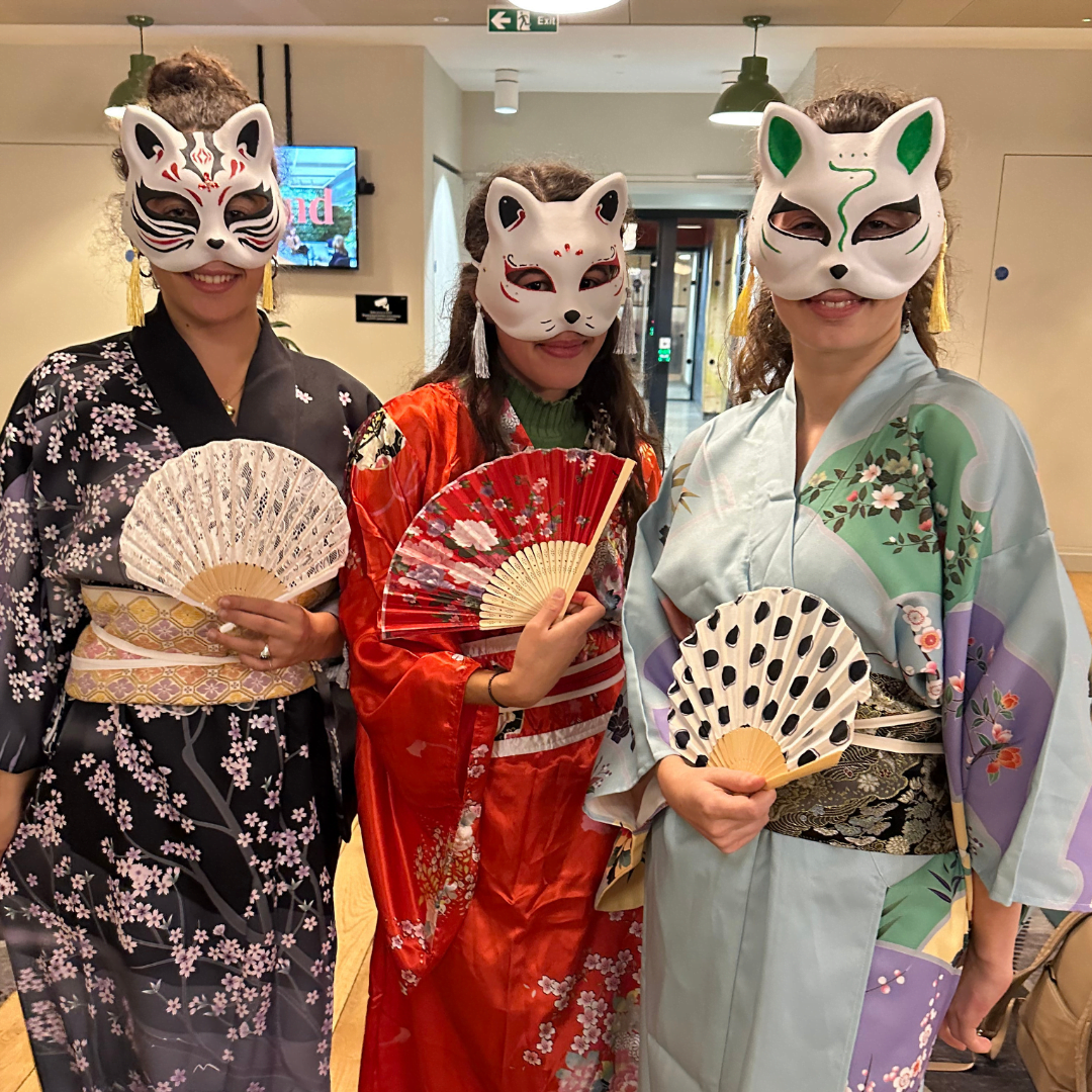 Halloween Kitsune Masking Painting workshop