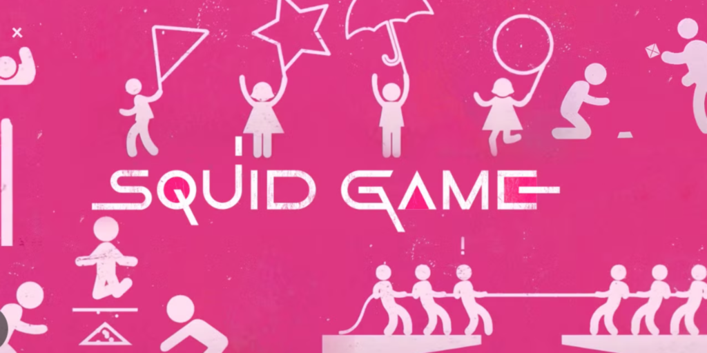 squid game new year term challenge welcome party