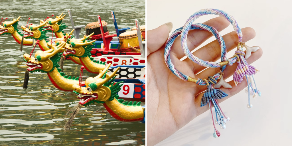 dragon boat festival Five-Colored bracelet workshop